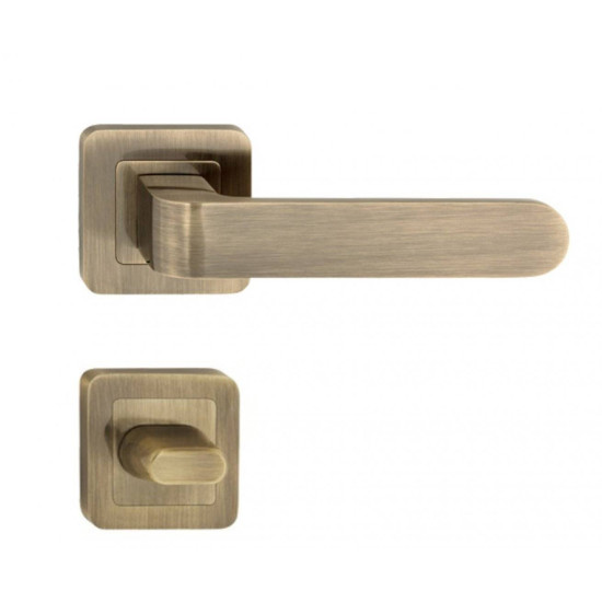 Manere usi RIO bronz patinat cu rozeta wc