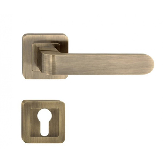 Manere usi RIO bronz patinat cu rozeta yala