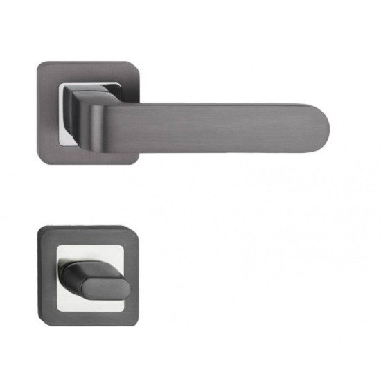 Manere usi Rio grafit cu rozeta wc