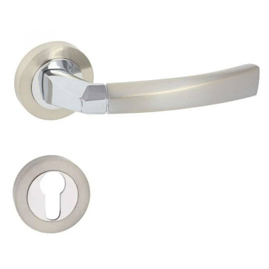 Manere usi RONDA R crom nichel cu rozeta yala