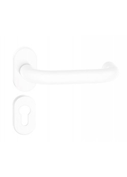 Manere usi Rondo (Jowisz) alb mat rozeta ovala yala