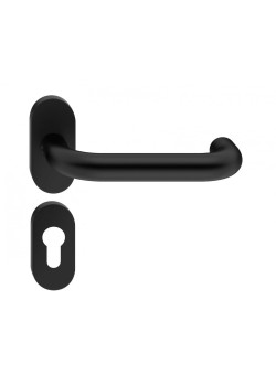 Manere usi Rondo (Jowisz) negru mat rozeta ovala yala