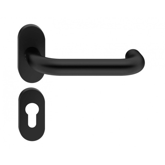 Manere usi Rondo (Jowisz) negru mat rozeta ovala yala