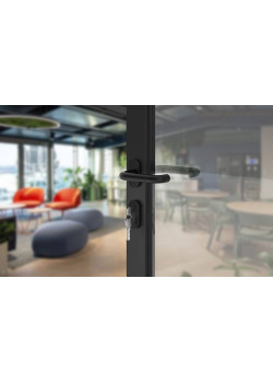 Manere usi Rondo (Jowisz) negru mat rozeta ovala yala