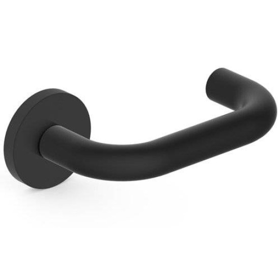 Manere usi Rondo (Jowisz) negru mat rozeta wc