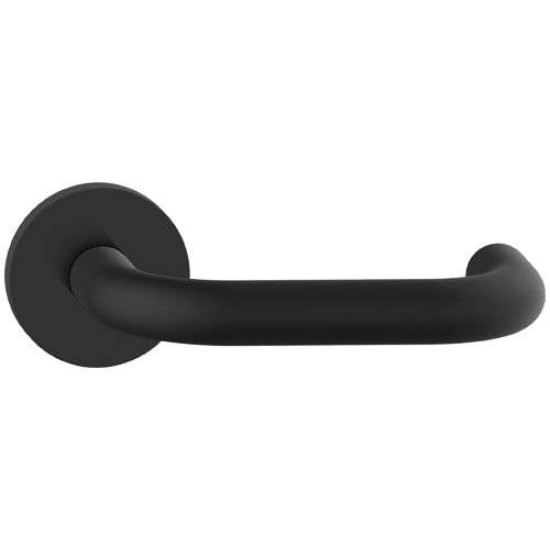 Manere usi Rondo (Jowisz) negru mat rozeta wc