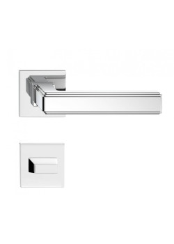 Manere usi ROYAL Q SLIM crom lucios cu rozeta wc