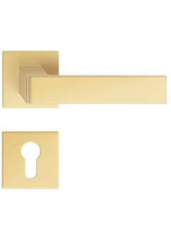 Manere usi RUMBA FIT auriu perlat mat cu rozeta yala