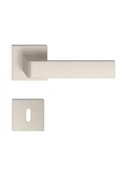 Manere usi RUMBA nichel velvet cu rozeta cheie