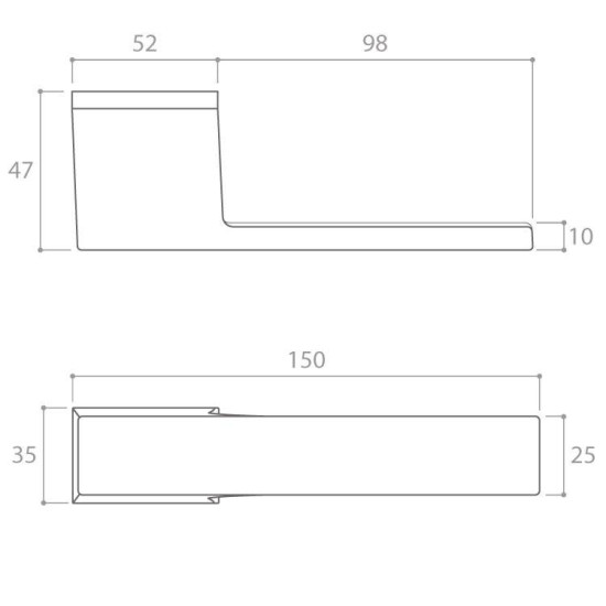 Manere usi SCALA nichel wc
