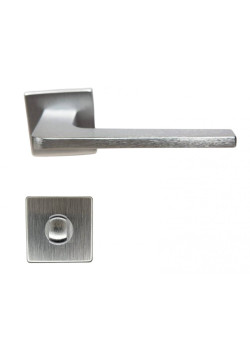 Manere usi Seven ( Seguro ) crom satin cu rozeta wc