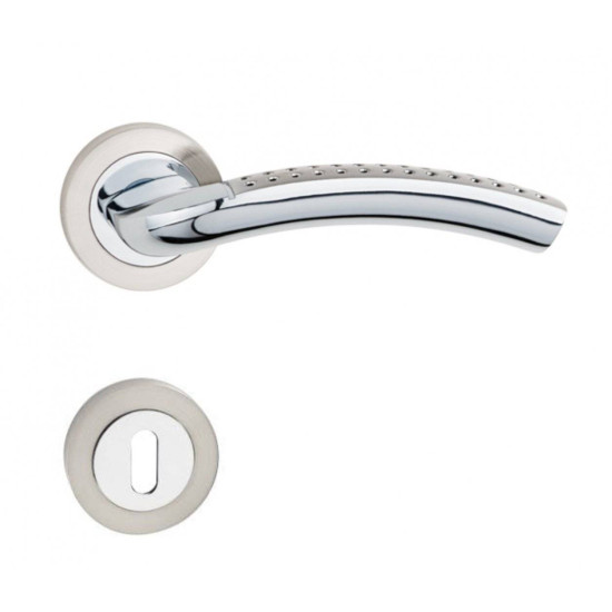 Manere usi SHARON ( EVA ) crom nichel cu rozeta cheie