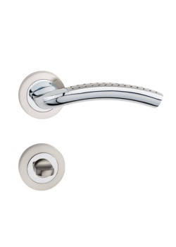 Manere usi SHARON ( EVA ) crom nichel cu rozeta wc