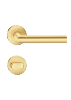 Manere usi NOVA auriu PVD cu rozeta wc