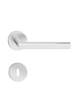 Manere usi SIGMA (NOVA) inox cu rozeta cheie