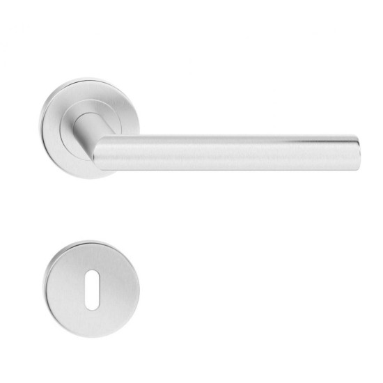 Manere usi SIGMA (NOVA) inox cu rozeta cheie