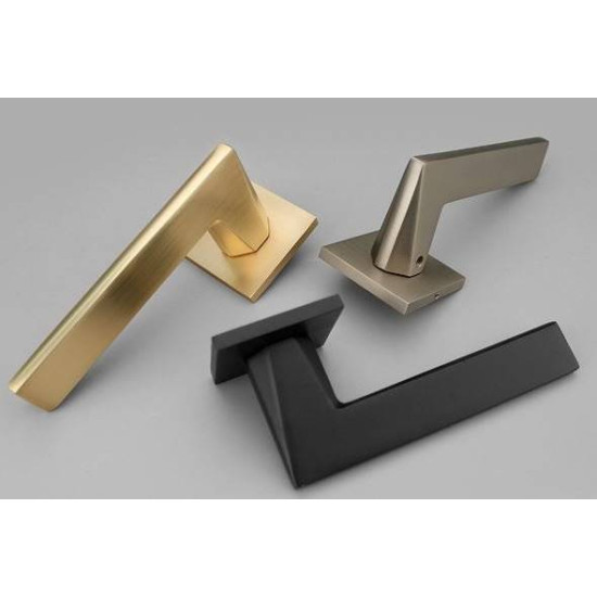 Manere usi STAR auriu satin rozeta cheie