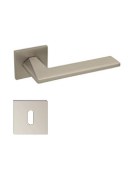 Manere usi STAR nichel satin rozeta cheie