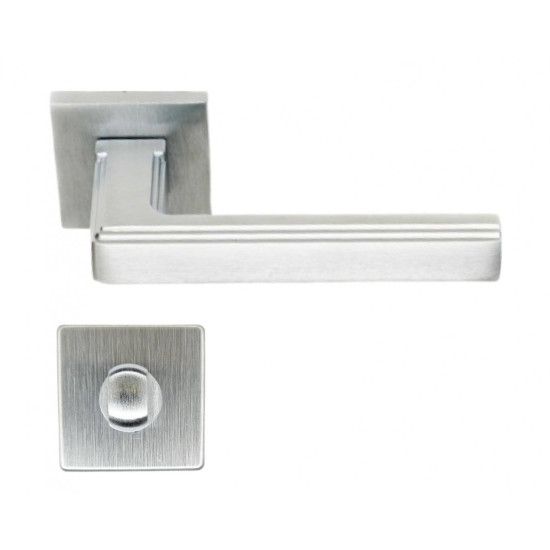 Manere usi St.Tropez crom satin cu rozeta wc