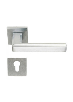 Manere usi St.Tropez crom satin cu rozeta yala