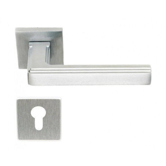 Manere usi St.Tropez crom satin cu rozeta yala