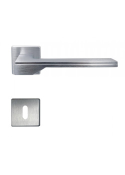 Manere usi Tiffanis crom satin cu rozeta cheie