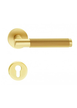 Manere usi TIME auriu satin cu rozeta yala