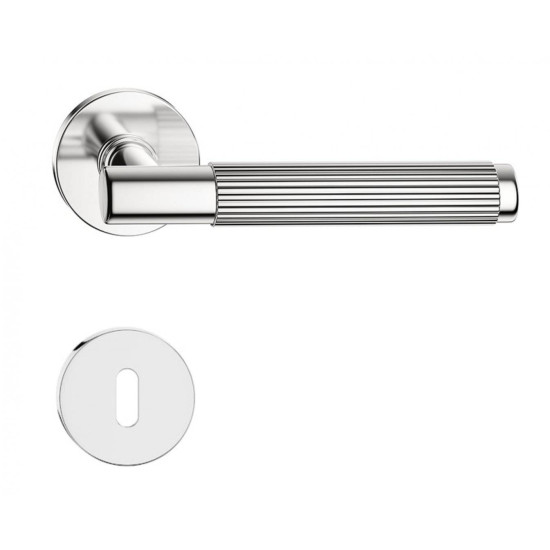 Manere usi TIME LINEAR cu rozeta cheie crom lucios