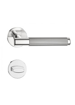 Manere usi TIME LINEAR cu rozeta wc crom lucios