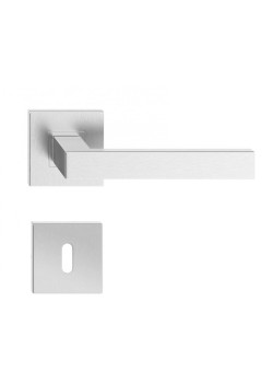 Manere usi TOPAZ inox cu rozeta cheie