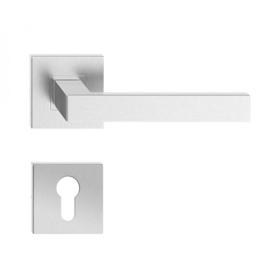 Manere usi TOPAZ inox cu rozeta yala