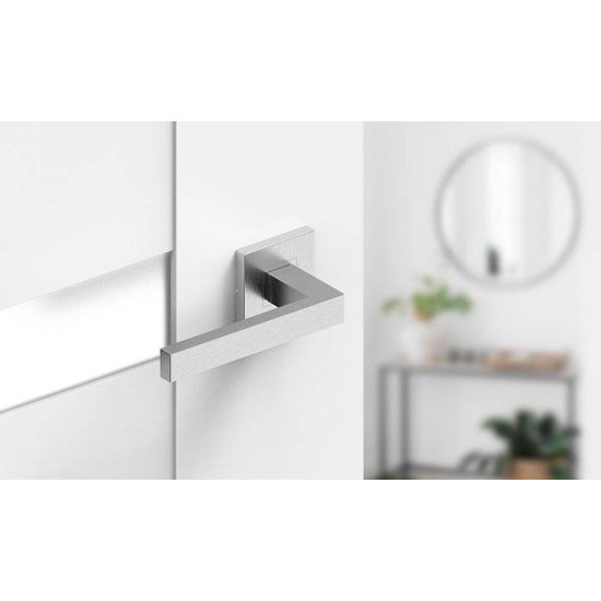 Manere usi TOPAZ inox cu rozeta yala