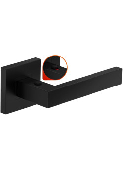 Manere usi TOPAZ CLICK negru blocator dreapta