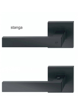 Manere usi TOPAZ CLICK negru blocator stanga