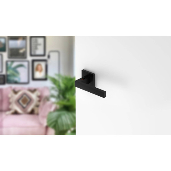 Manere usi TOPAZ CLICK negru blocator stanga