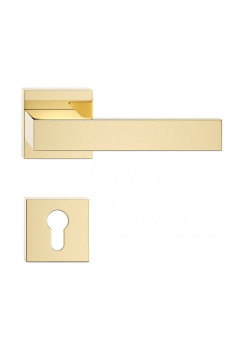 Manere usi TOTAL auriu lucios cu rozeta yala