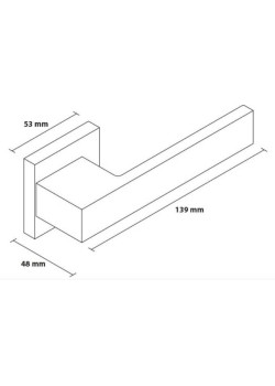 Manere usi TOTAL nichel satin