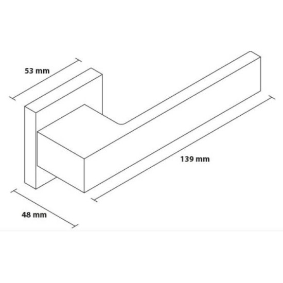 Manere usi TOTAL nichel satin