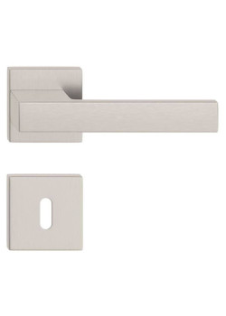 Manere usi TOTAL nichel satin cu rozeta cheie