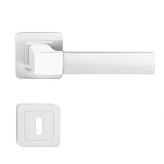 Manere usi TREND crom - nichel cu rozeta cheie