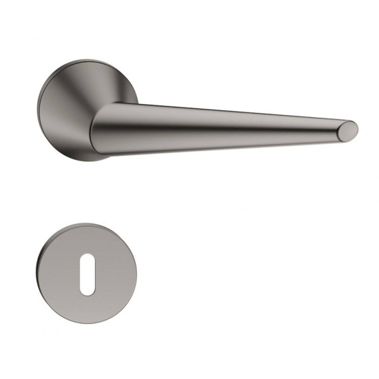 Manere usi Unica ( Cone ) slim titan cu rozeta cheie