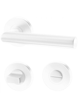 Manere usi UNO alb mat cu rozeta wc