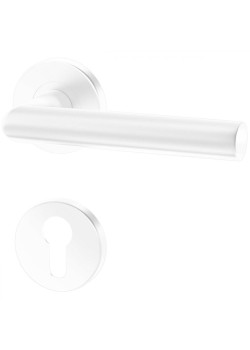 Manere usi UNO alb mat cu rozeta yala