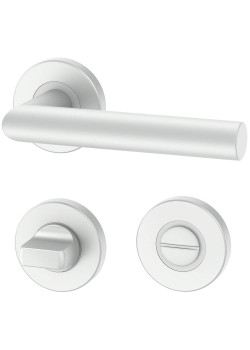 Manere usi UNO crom satin cu rozeta wc