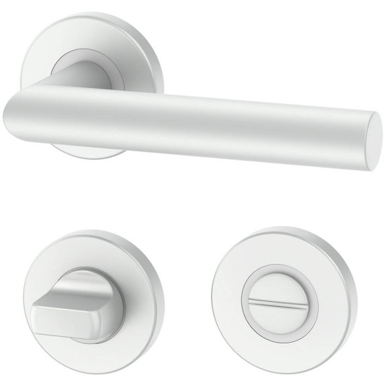 Manere usi UNO crom satin cu rozeta wc