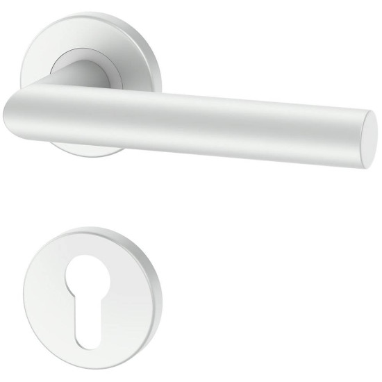 Manere usi UNO crom satin cu rozeta yala