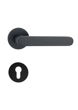 Manere usi Verona negru mat rozeta yala