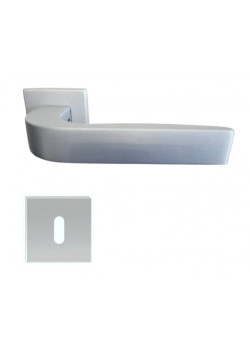 Manere usi ZOE Q crom perlat cu rozeta cheie