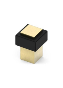 Opritor usa pentru pardoseala, STOP 3, auriu cu surub