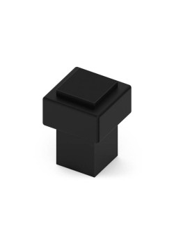 Opritor usa pentru pardoseala, STOP 3, negru cu surub